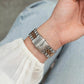 Women Quartz Grey Dial Chronograph Stainless Steel Watch A3809.R1R7CH