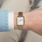 Classic Women Quartz Silver Dial Analog Stainless Steel Watch A3844.1123Q
