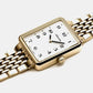 Classic Women Quartz Silver Dial Analog Stainless Steel Watch A3844.1123Q
