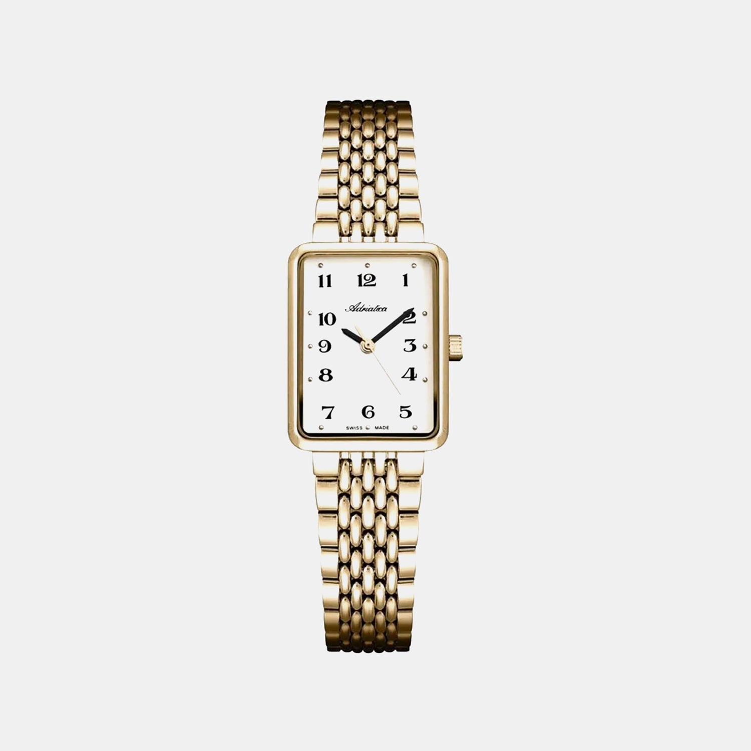 Classic Women Quartz Silver Dial Analog Stainless Steel Watch A3844.1123Q