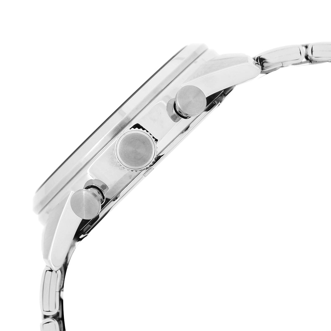 A4B003X1 Gold + Black Dial Chronograph Watch