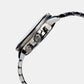 Active Men Quartz Green Dial Chronograph Stainless Steel Watch A4B033X1