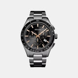 Men Quartz Grey Dial Chronograph Stainless Steel Watch A8245.S1R6CH