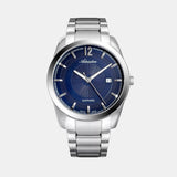 Premiere Men Quartz Blue Dial Analog Stainless Steel Watch A8306.5115Q