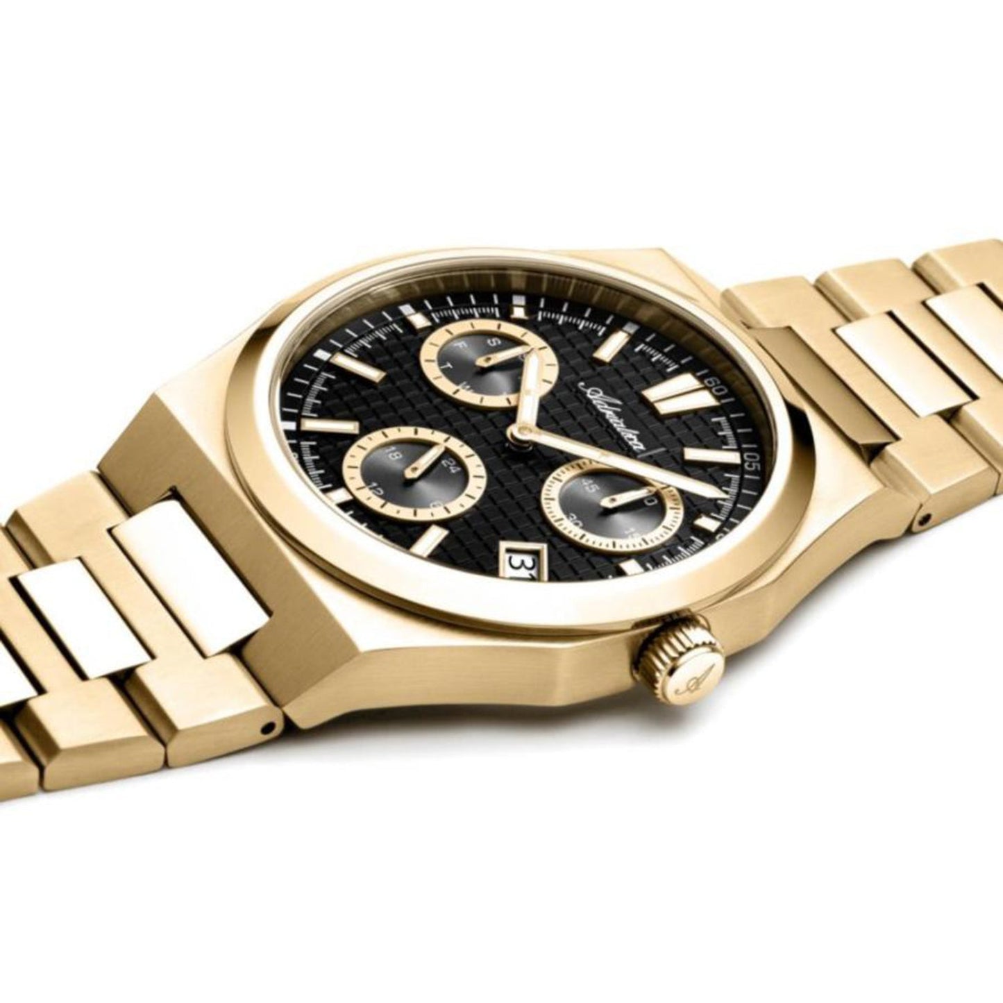 Portofino Men Quartz Black Dial Analog Stainless Steel Watch A8326.1114QF