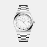 Men Quartz Silver Dial Analog Stainless Steel Watch A8326.5113Q