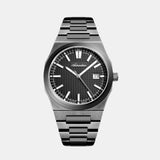 Men Quartz Black Dial Analog Stainless Steel Watch A8326.S116Q