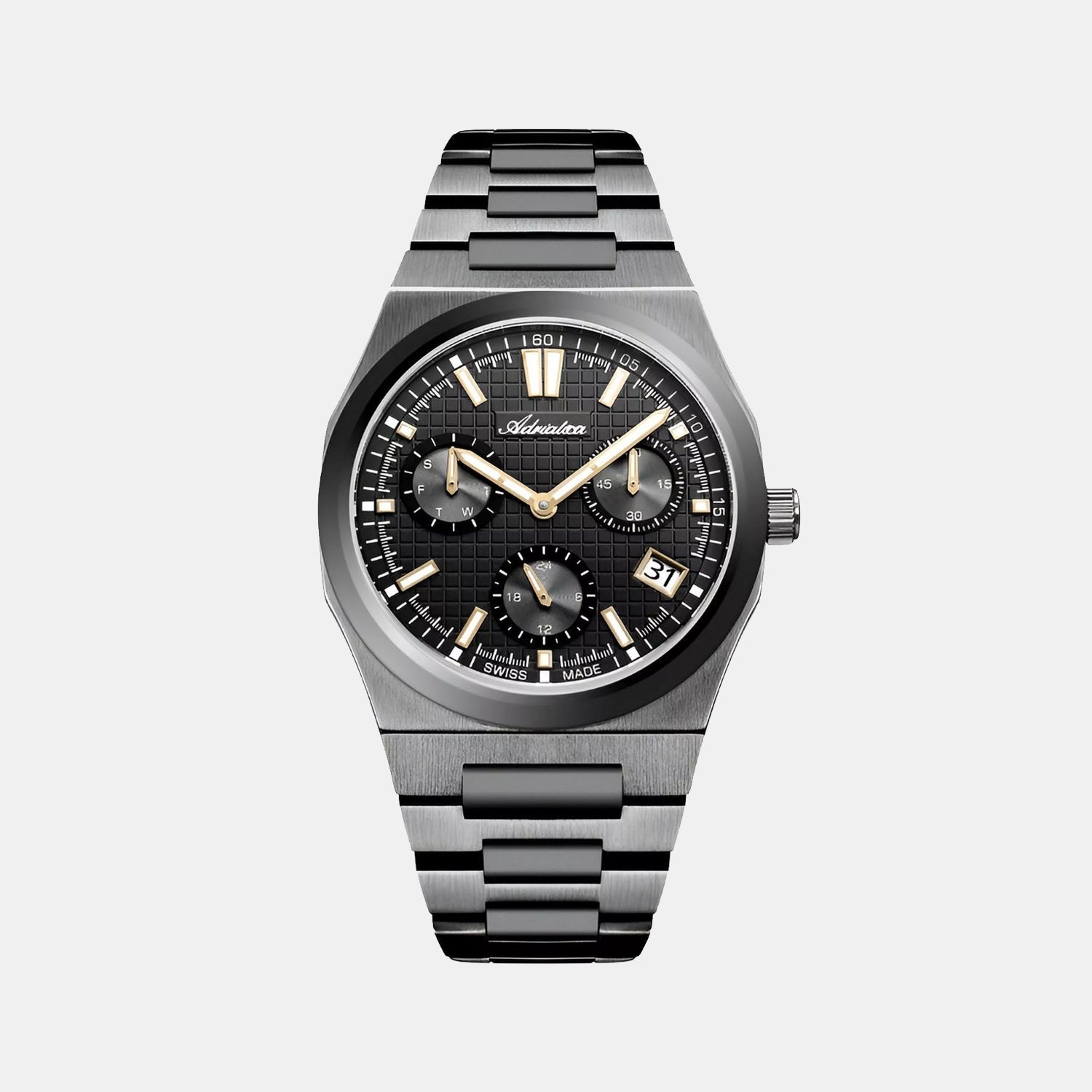 Portofino Men Quartz Grey Dial Analog Stainless Steel Watch A8326.S1G6QF