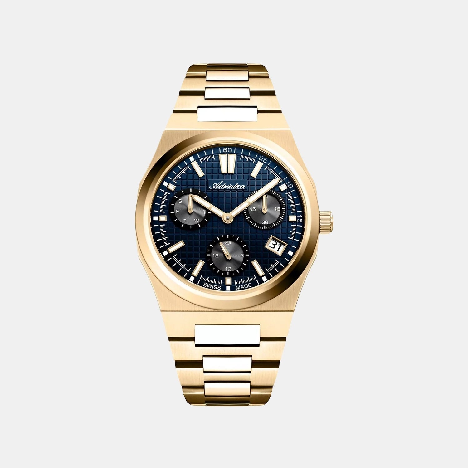 Portofino Men Quartz Blue Dial Analog Stainless Steel Watch A8326.1115QF