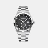 Men Quartz Grey Dial Analog Stainless Steel Watch A8336.5116Q