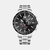 Men Quartz Black Dial Chronograph Stainless Steel Watch A8383.4114CH