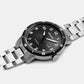 Aviation Men Quartz Grey Dial Analog Titanium Watch A8383.4126A