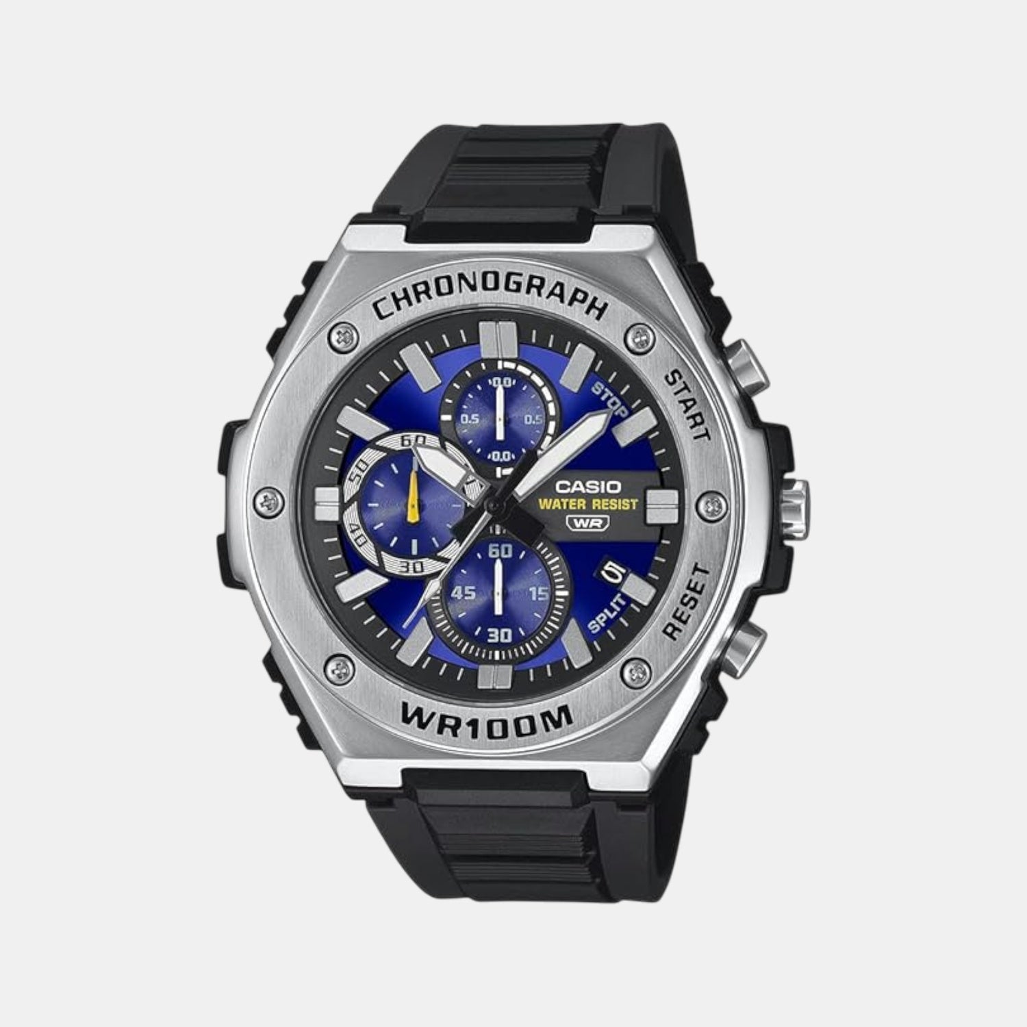 Youth Unisex Quartz Blue Dial Chronograph Resin Watch AD282