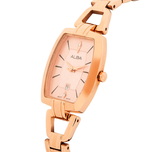 AH7AU4X1 Rose Gold Ornate Watch