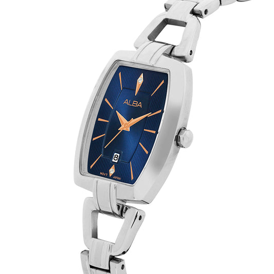 AH7AU7X1 Midnight Blue Ornate Watch
