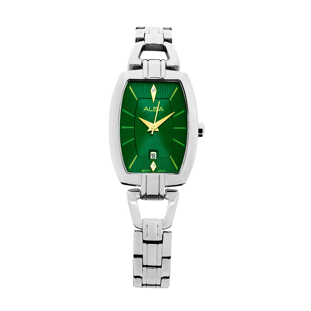 AH7AU9X1 Emerald Green Ornate Watch