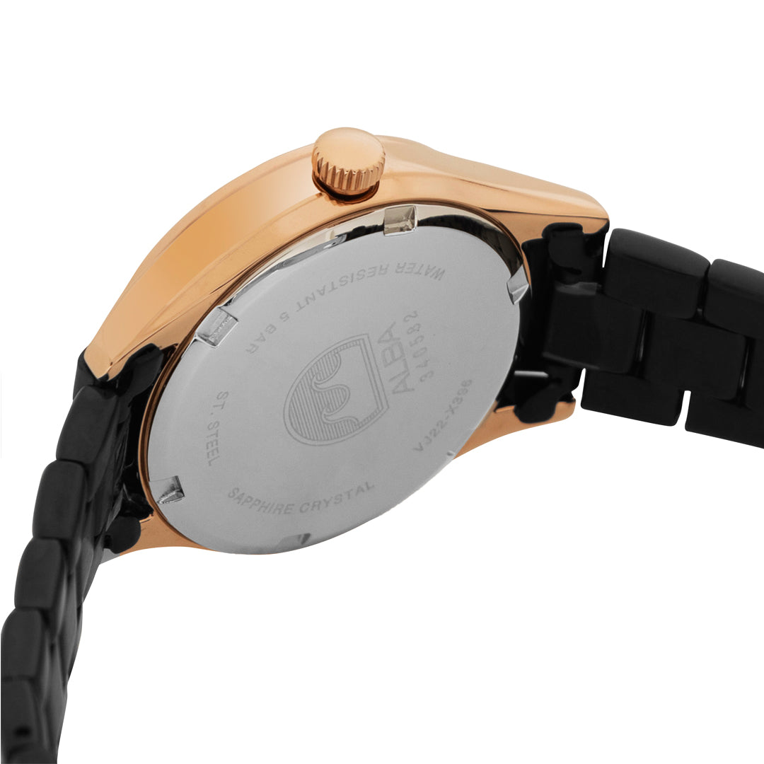 AH7BP8X1 Asterix Black Ladies Watch