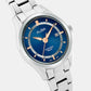 Prestige Women Quartz Blue Dial Analog Stainless Steel Watch AH7BQ5X1