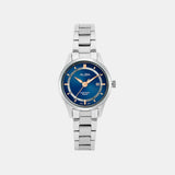 Prestige Women Quartz Blue Dial Analog Stainless Steel Watch AH7BQ5X1