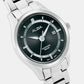 Women Quartz Black Dial Analog Stainless Steel Watch AH7BQ7X1