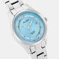 Prestige Women Quartz Blue Dial Analog Stainless Steel Watch AH7BQ9X1