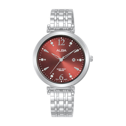 AH7BW3X1 Cherry Brown Ladies Watch