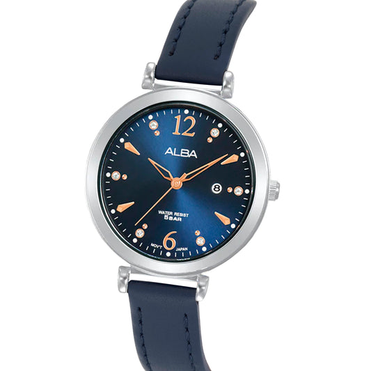 AH7BW9X1 Twilight Blue Ladies Watch