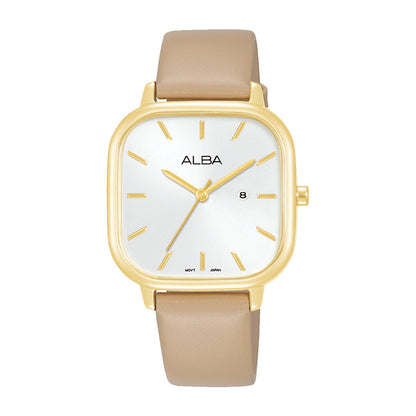 AH7BZ6X1 Moonstone White Ladies Watch