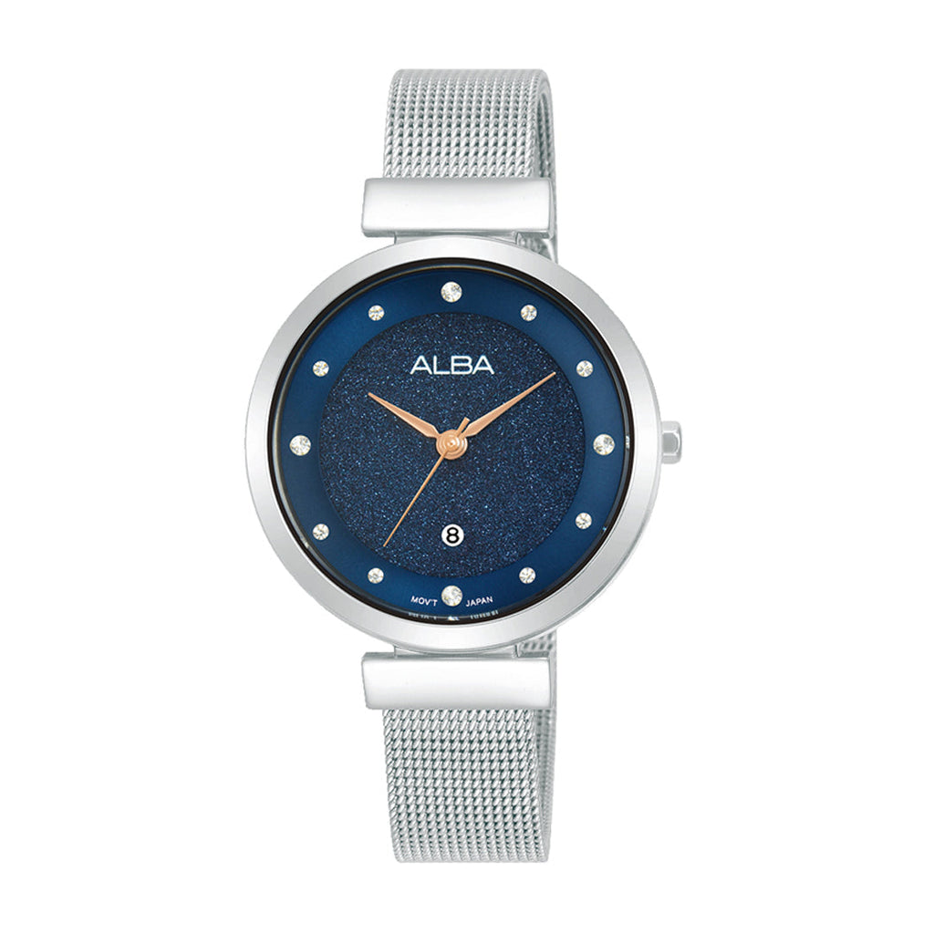 AH7CA3X1 Blue Shimmer Ladies Watch
