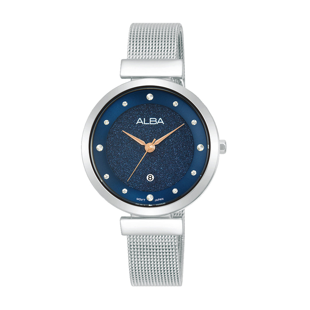 AH7CA3X1 Blue Shimmer Ladies Watch