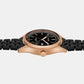 Onyx Women Quartz Black Dial Analog Stainless Steel Watch AH7CE2X1