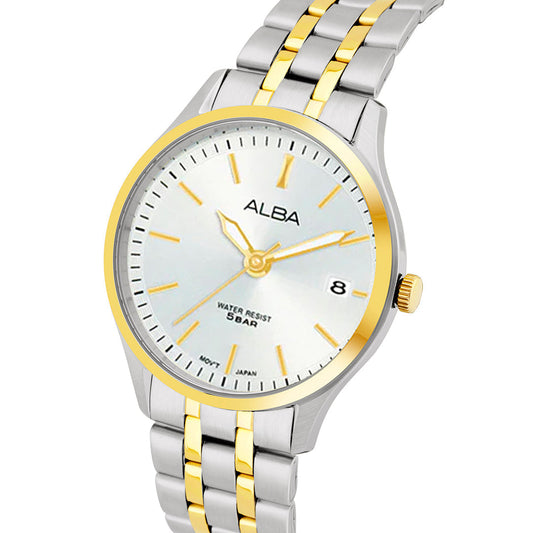 AH7CF0X1 White Radiance Ladies Watch