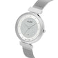 AH7CG9X1 Silver Shimmer Dial With Silver Strap Ladies Watch