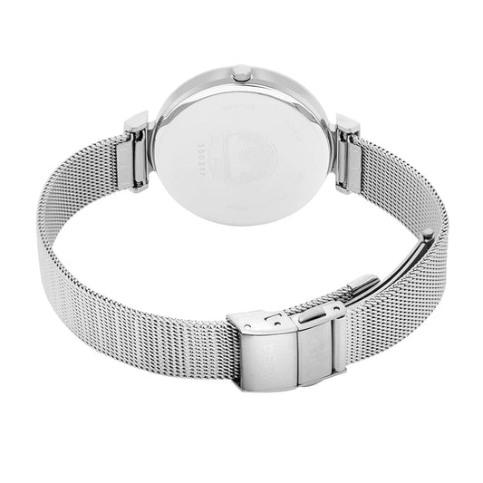 AH7CG9X1 Silver Shimmer Dial With Silver Strap Ladies Watch