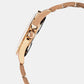Fashion Women Quartz Mother Of Pearl Dial Analog Stainless Steel Watch AH7DV0X1