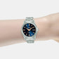 Prestige Women Quartz Blue Dial Analog Stainless Steel Watch AH7EE9X1