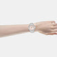 Fashion Women Quartz Mother Of Pearl Dial Analog Stainless Steel Watch AH7EW9X1