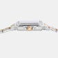 Fashion Women Quartz Brown Dial Analog Stainless Steel Watch AH7FE5X1
