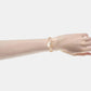 Fashion Women Quartz Gold Dial Analog Stainless Steel Watch AH8916X1