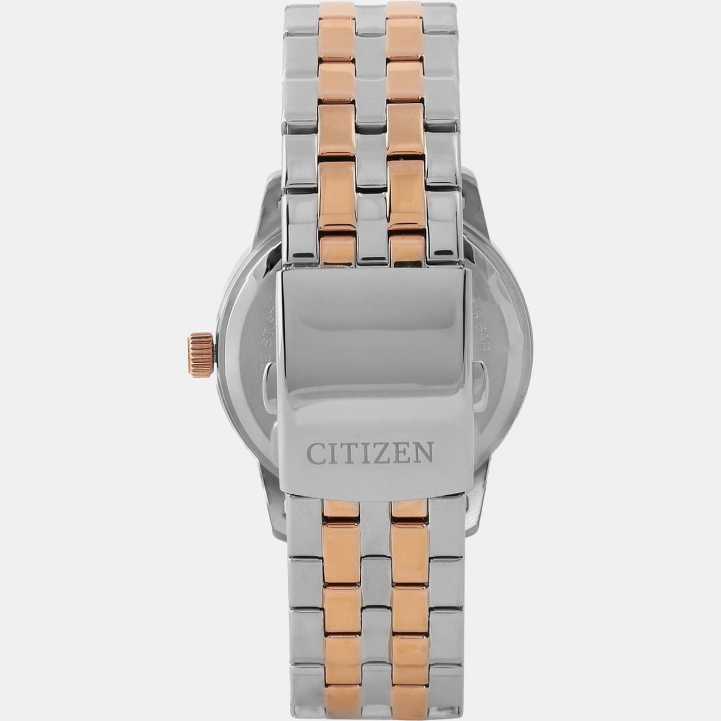 Men Quartz Silver Dial Analog Stainless Steel Watch AK5006-58A