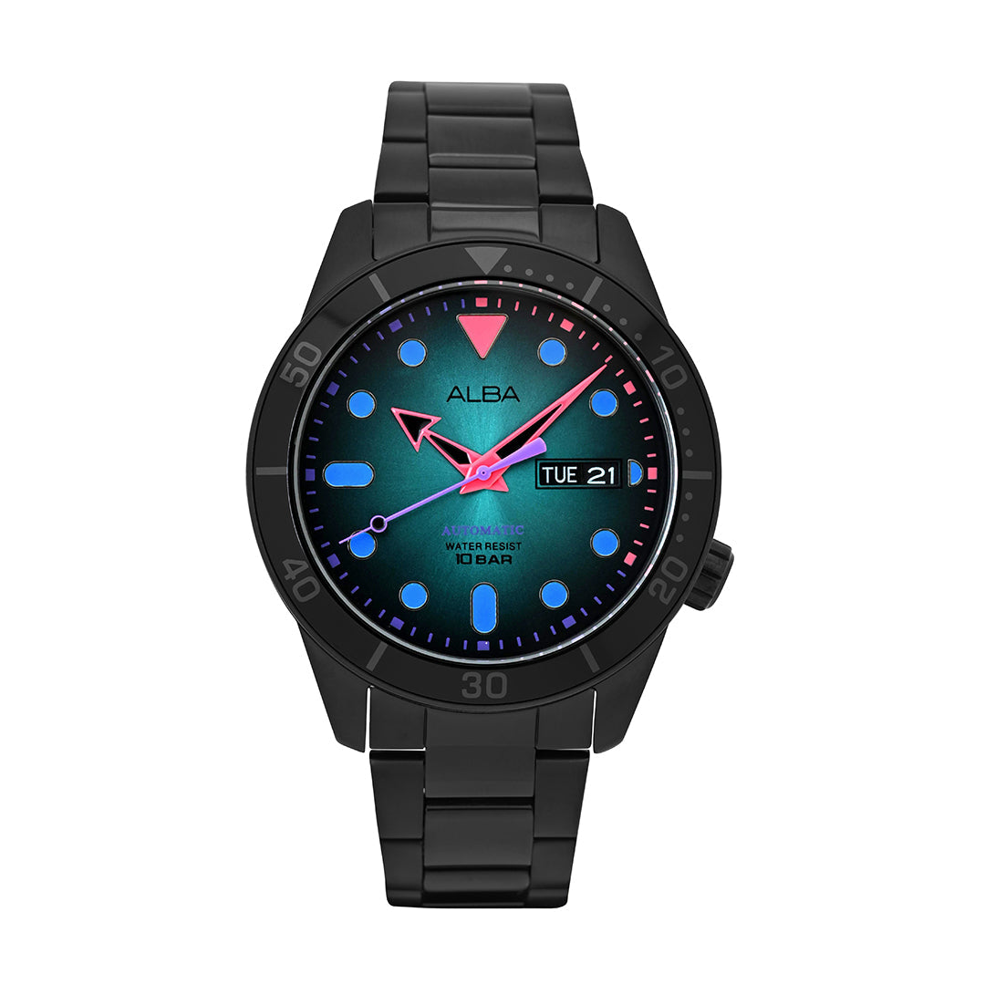AL4175X1 Tokyo Neon Automatic Watch
