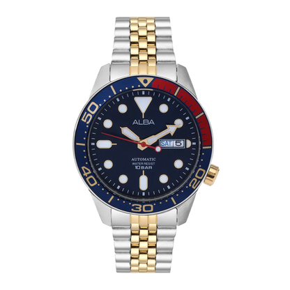ALBA Blue Dial Mechanical AL4185X1