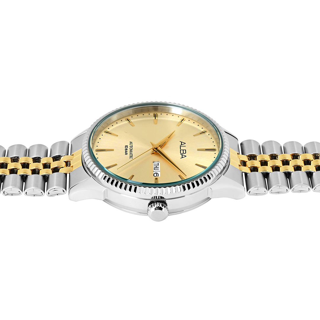 Alba AL4233X1 Gold+Silver Strap Mechanical