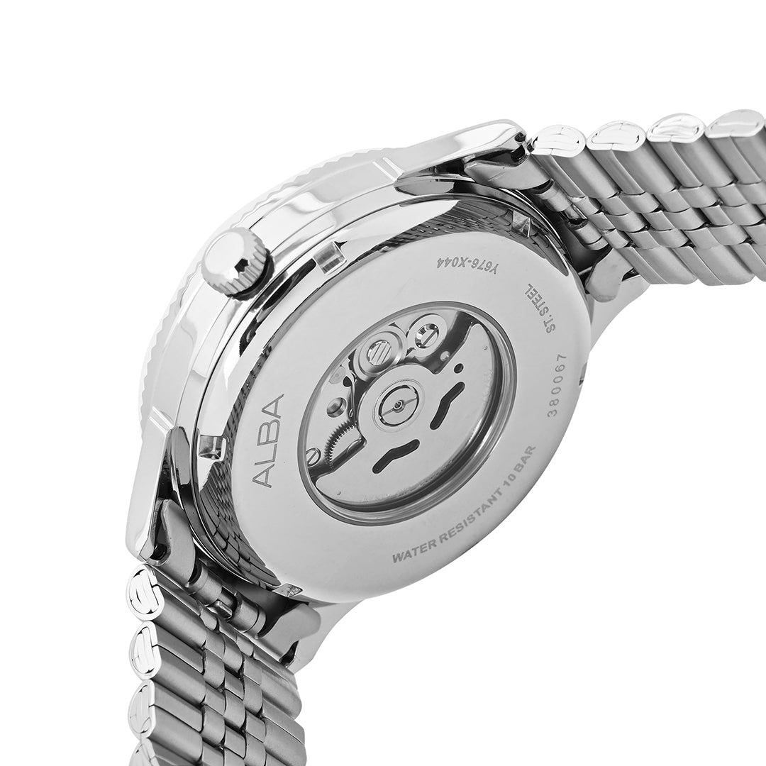 AL4237X1 Blue Dial Silver Strap Automatic Watch