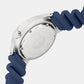 Fashion Men Automatic Blue Dial Analog Silicone Watch AL4251X1