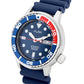 AL4251X1 Blue-Red Rotating Bezel Automatic Watch