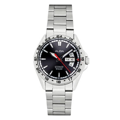 Alba AL4479X1 Steel Grey Dial Mechanical