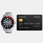 Mechanical Men Automatic Black Dial Analog Stainless Steel Watch AL4539X1