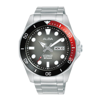 Men's Grey Stainless Steel Watch AL4539X1