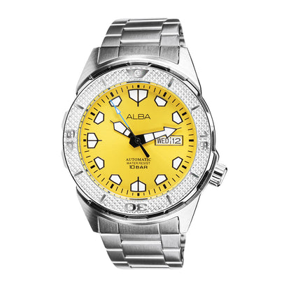 AL4567X1 Yellow Dial Automatic Watch
